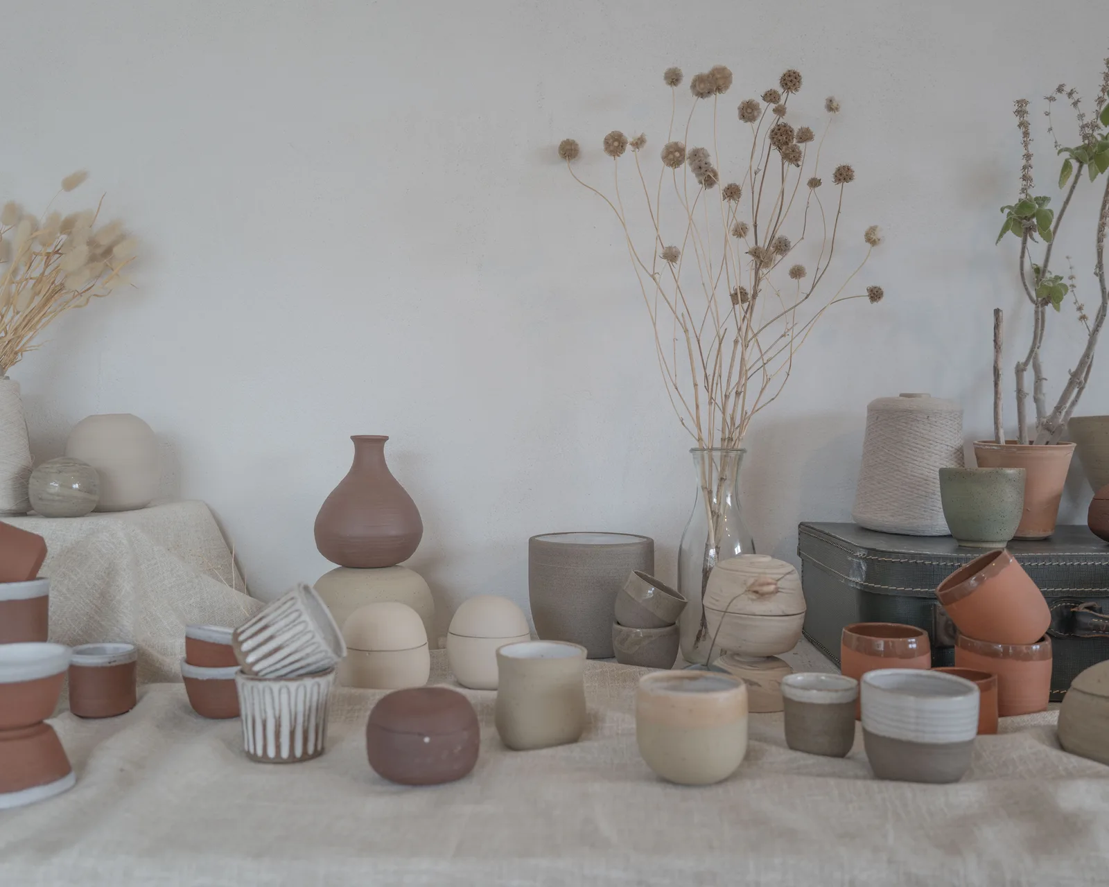 Keramik und Arbeiten aus dem ööö Atelier